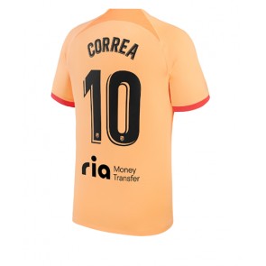 Atletico Madrid Angel Correa #10 Tredje Tröja 2022-23 Kortärmad